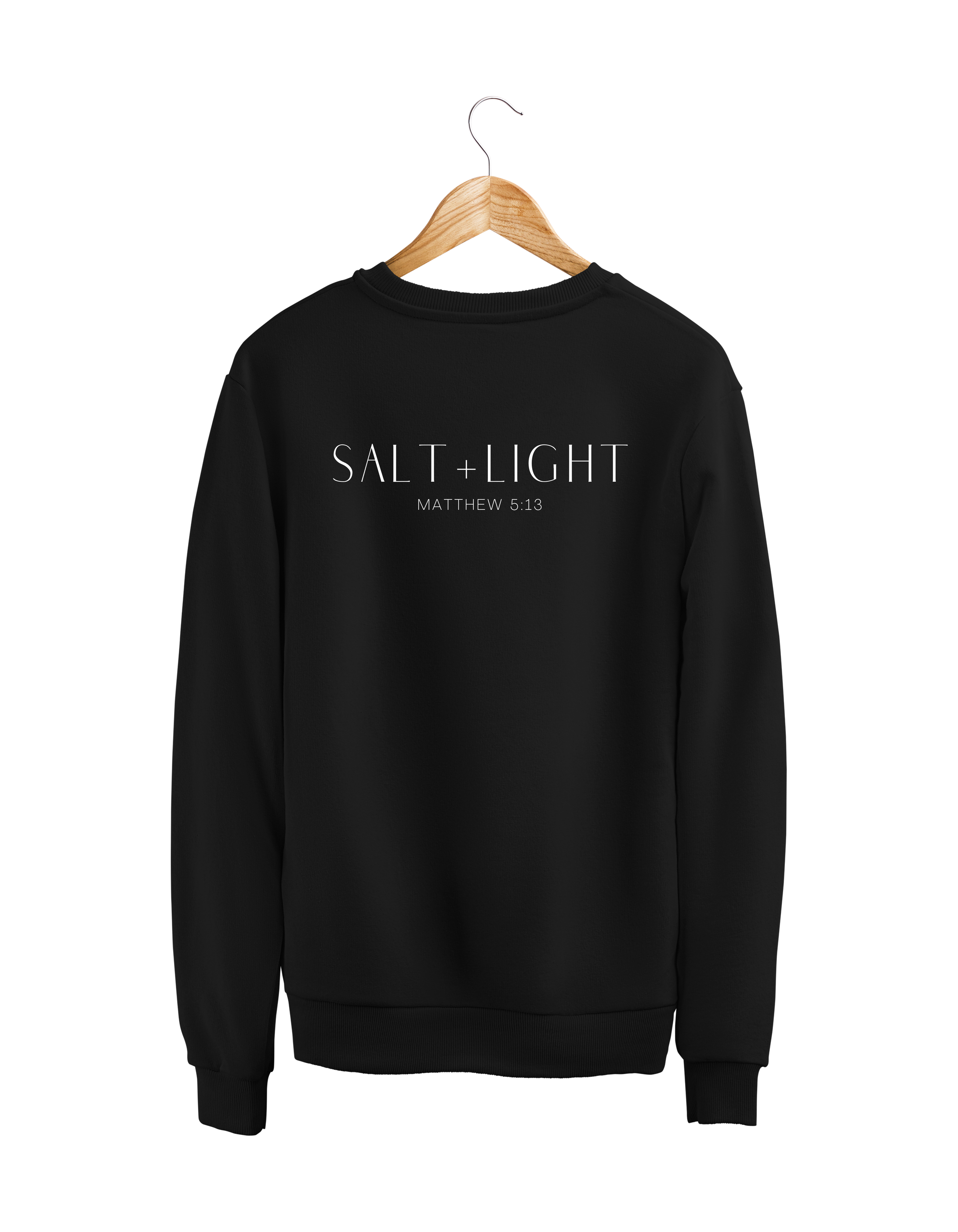 Sweatshirt “salt and light”