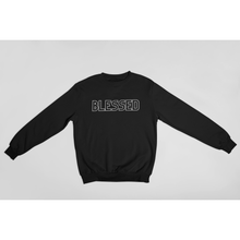 Load image into Gallery viewer, Sweatshirt “Blessed Outlined”
