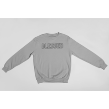 Load image into Gallery viewer, Sweatshirt “Blessed Outlined”
